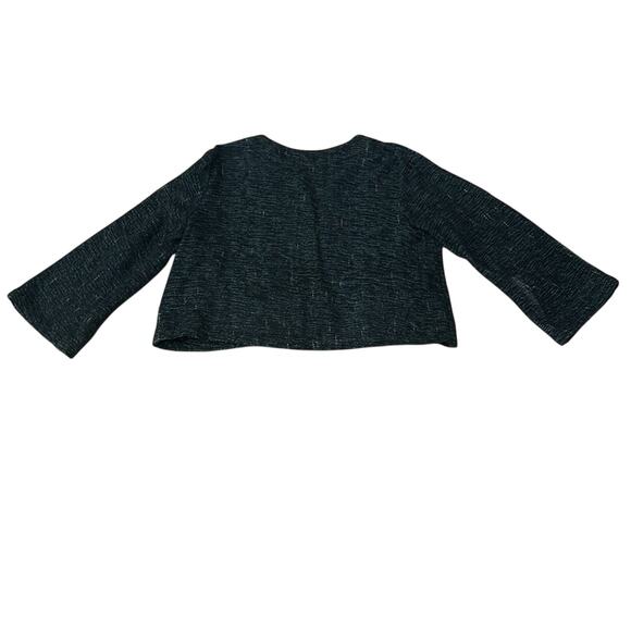 Yasuko Kurisaka Hand Woven Cropped Jacket Pit to Pit 25.5” - Picture 5 of 10